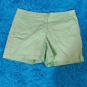 Crown & Ivy Mint Green Walking Shorts
